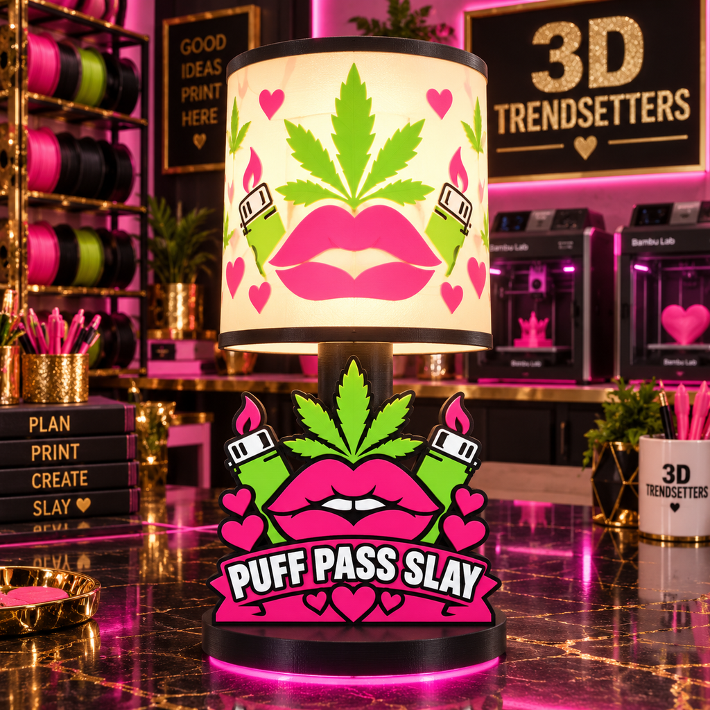 HIGH VIBES CANNABIS LAMP COLLECTION 10-DESIGN DIGITAL BUNDLE