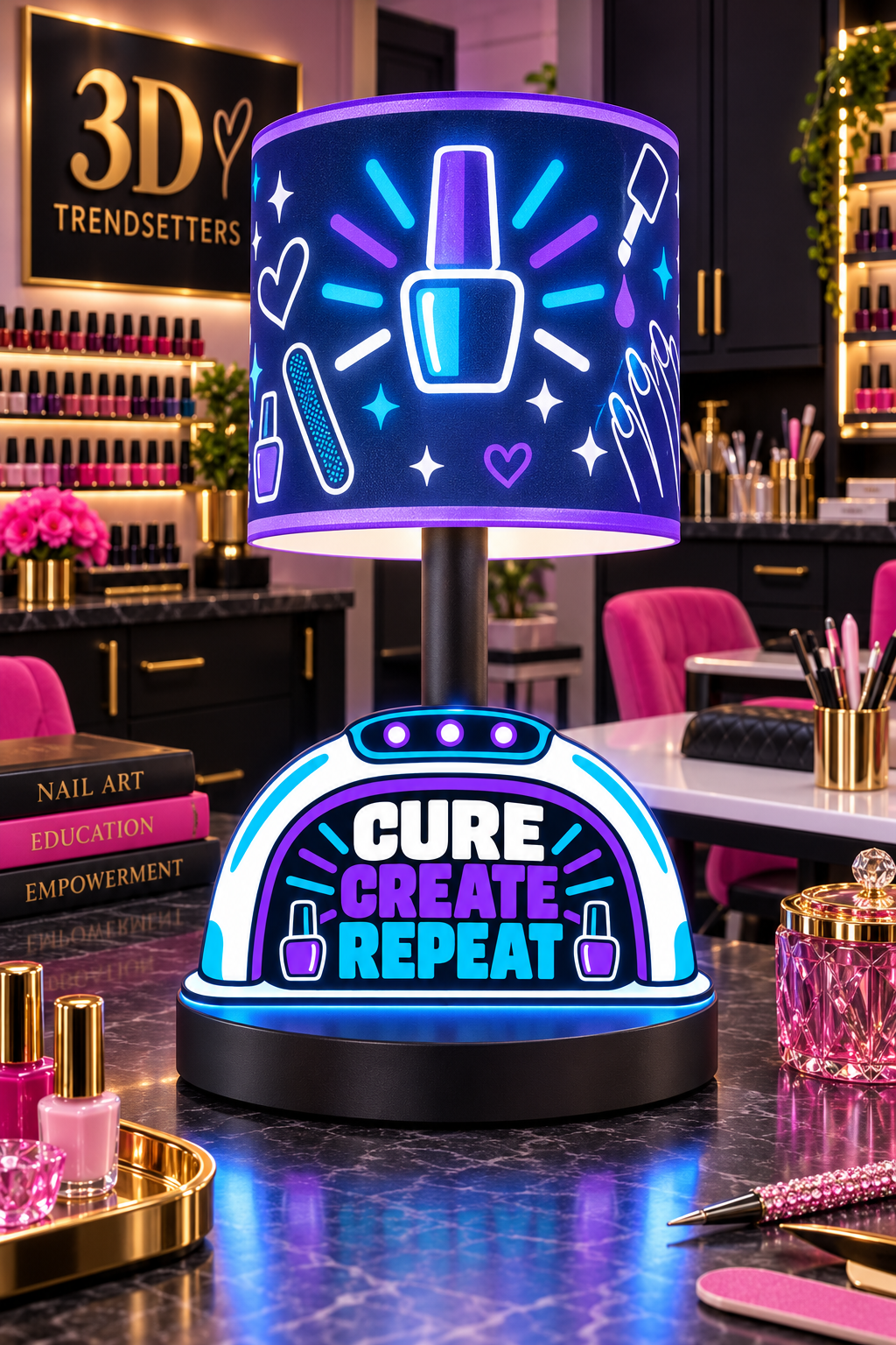 NAIL TECH BOSS LAMP COLLECTION 10-DESIGN DIGITAL BUNDLE