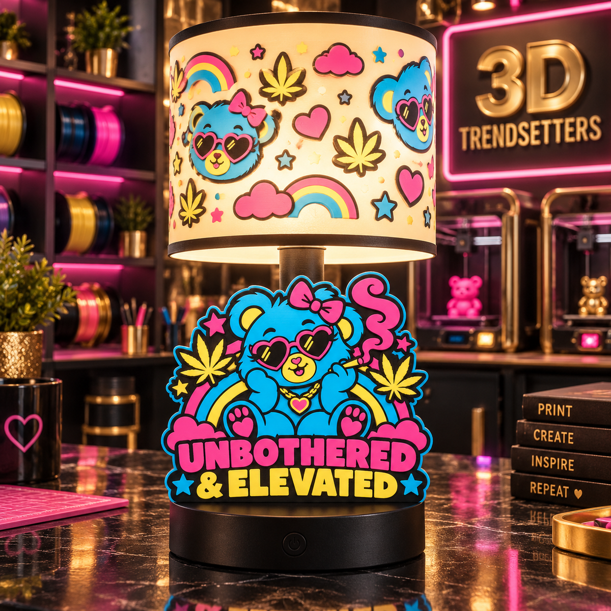 LIFTED ROYALTY CANNABIS LAMP COLLECTION 10-DESIGN DIGITAL BUNDLE