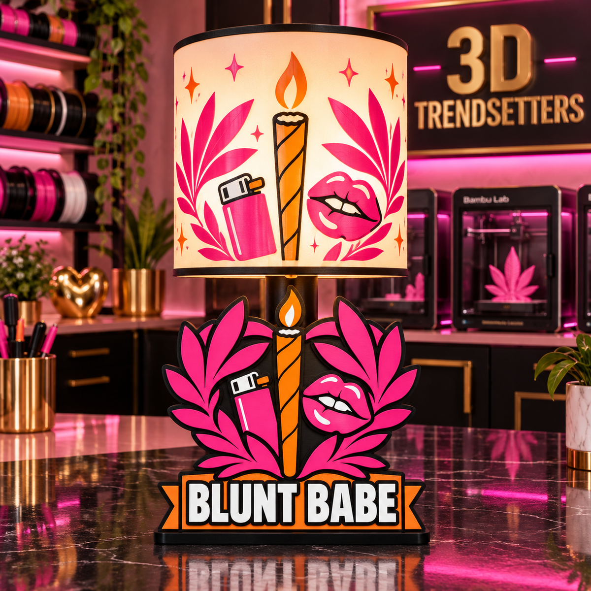 HIGH VIBES CANNABIS LAMP COLLECTION 10-DESIGN DIGITAL BUNDLE