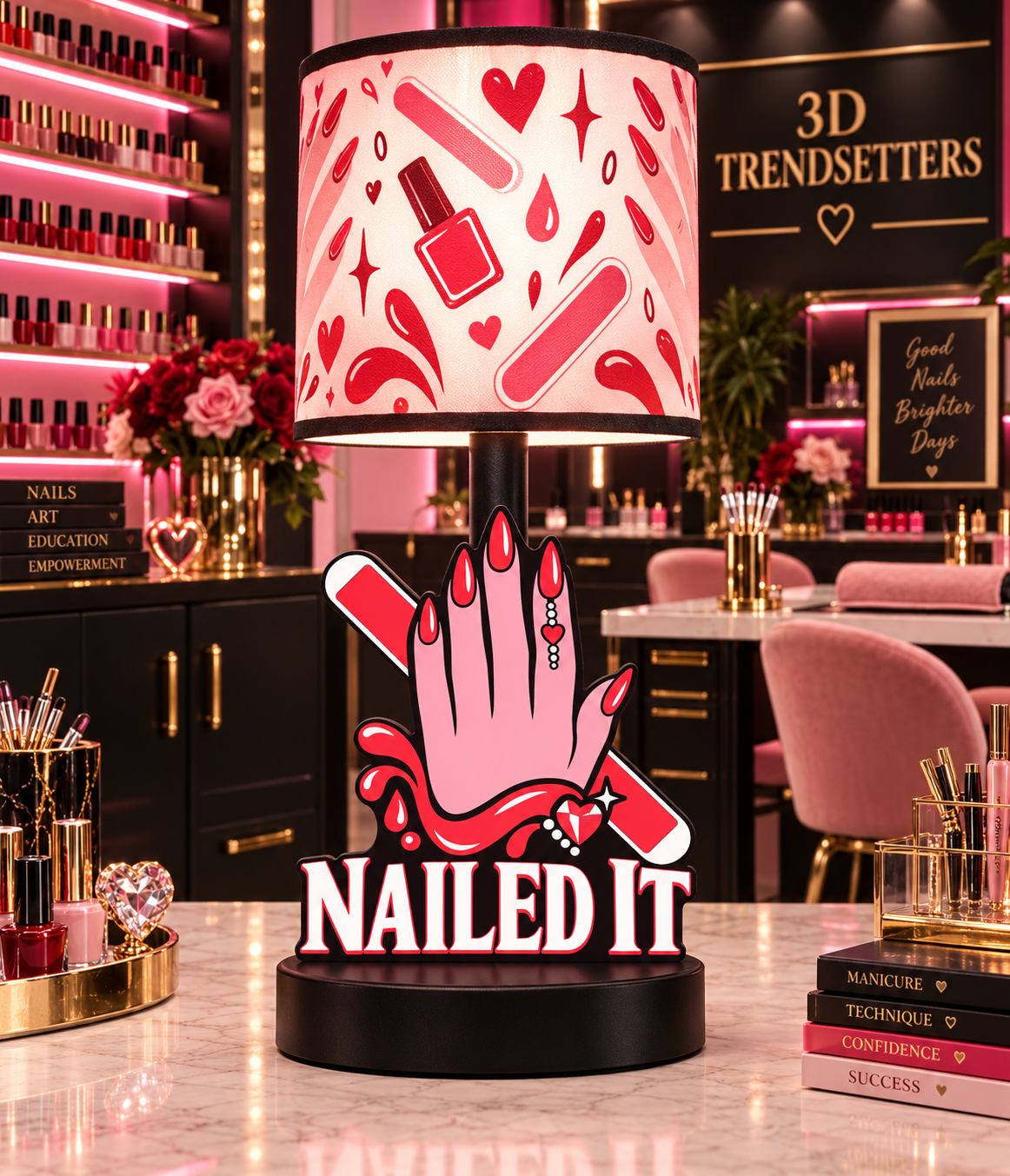 NAIL TECH BOSS LAMP COLLECTION 10-DESIGN DIGITAL BUNDLE