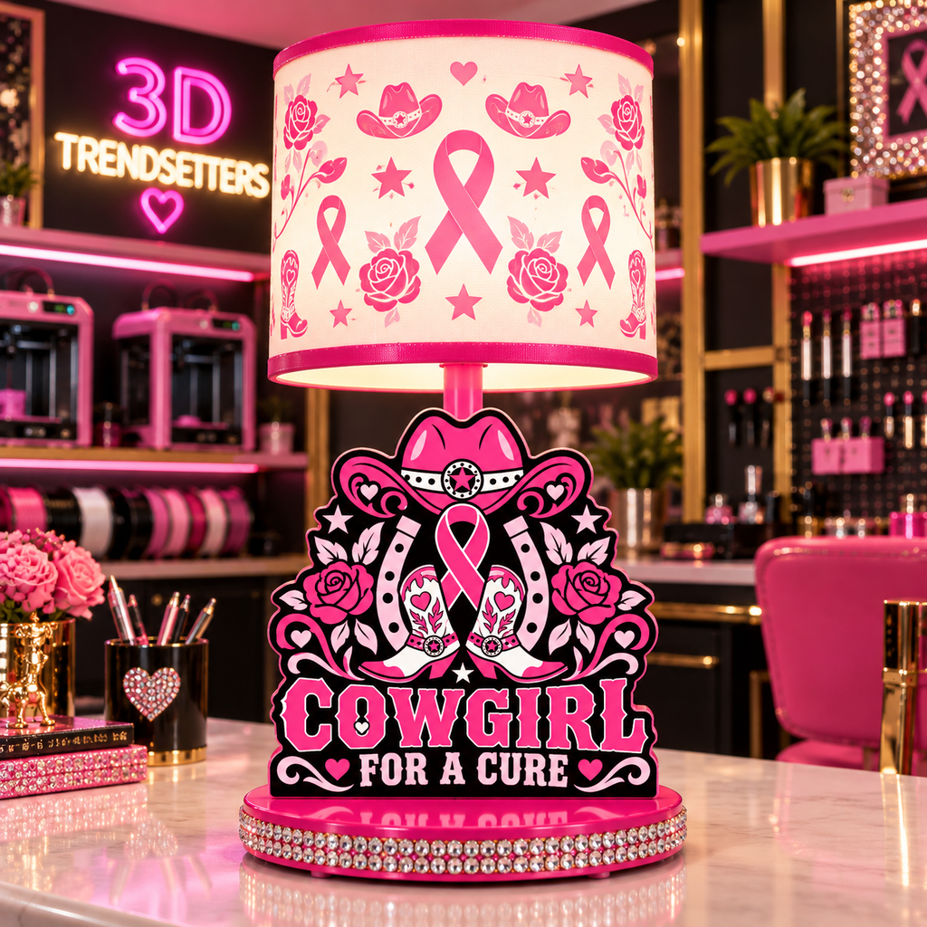 BREAST CANCER AWARENESS LAMP COLLECTION FIGHTERS &amp; SURVIVORS EDITION 10-DESIGN DIGITAL BUNDLE