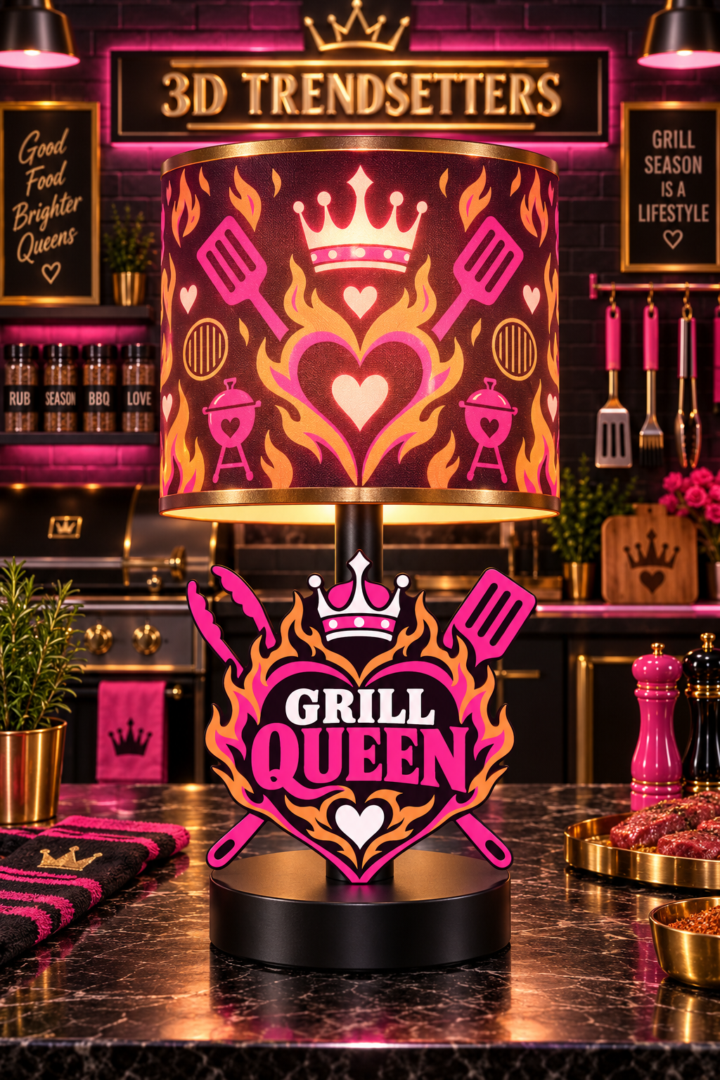 GRILL MASTER & BBQ BOSS LAMP COLLECTION 10-DESIGN DIGITAL BUNDLE