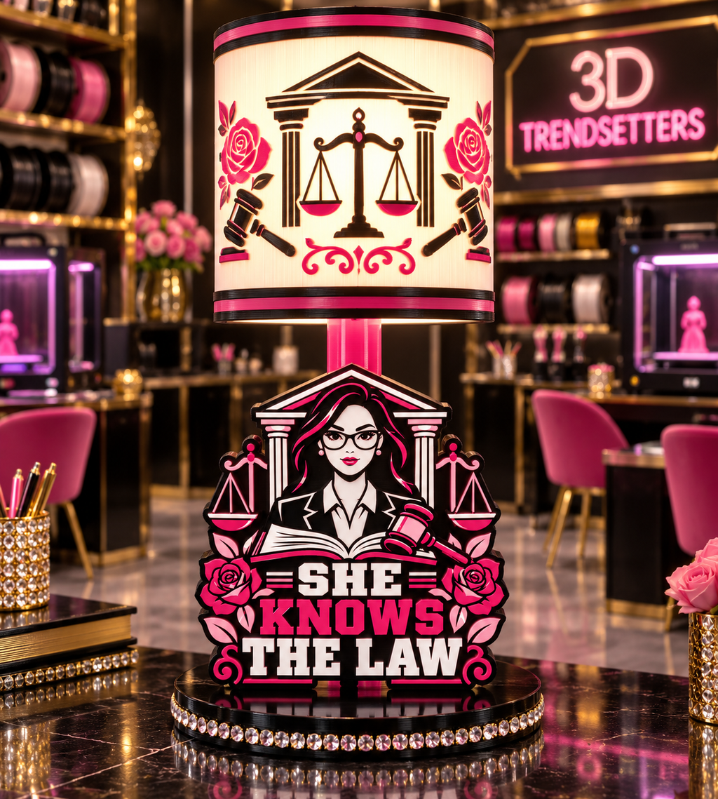 LAW, JUSTICE & COURTROOM QUEENS LAMP COLLECTION 10-DESIGN DIGITAL BUNDLE