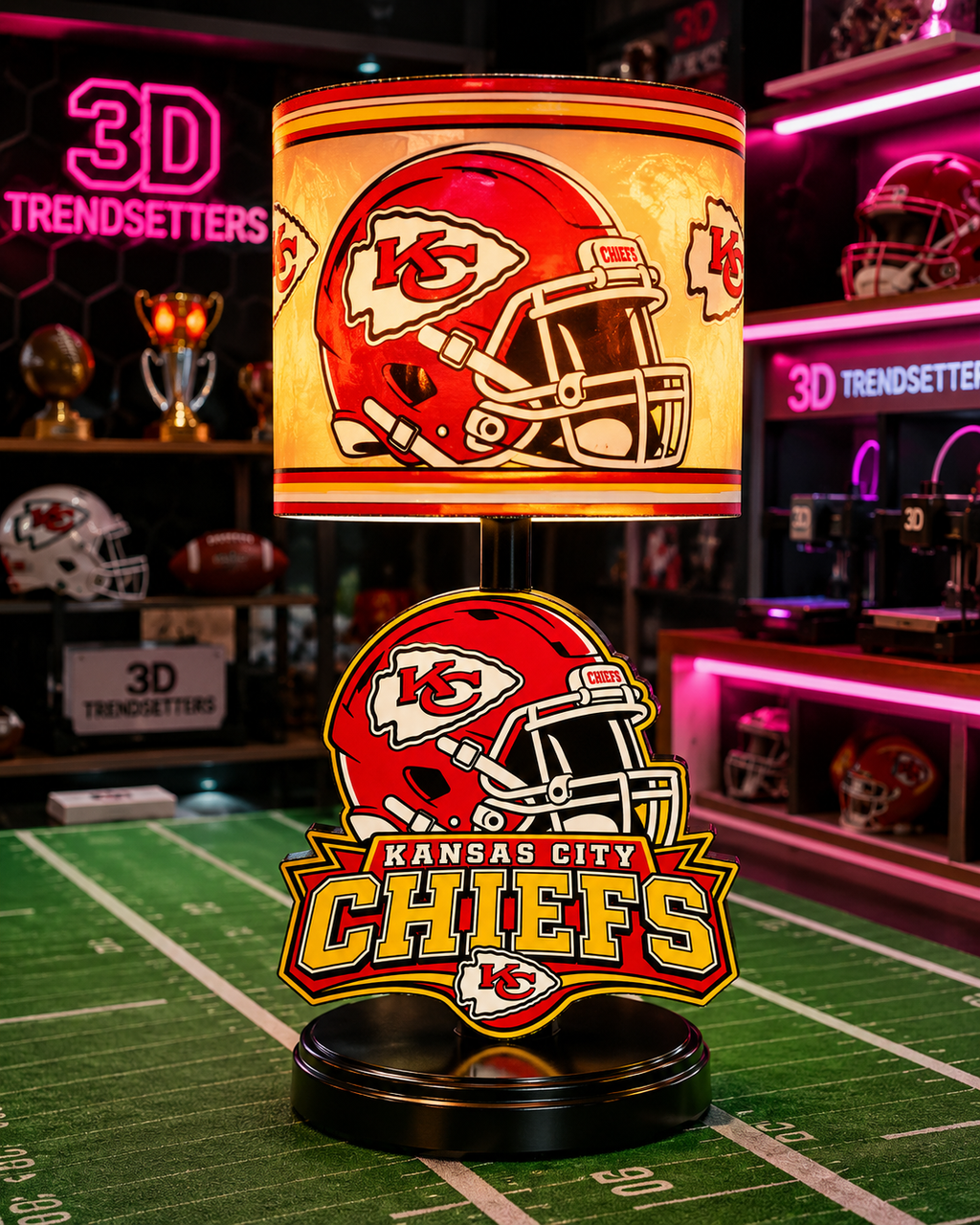 🏈 Male Team-Inspired Lamp Collection – Digital Files