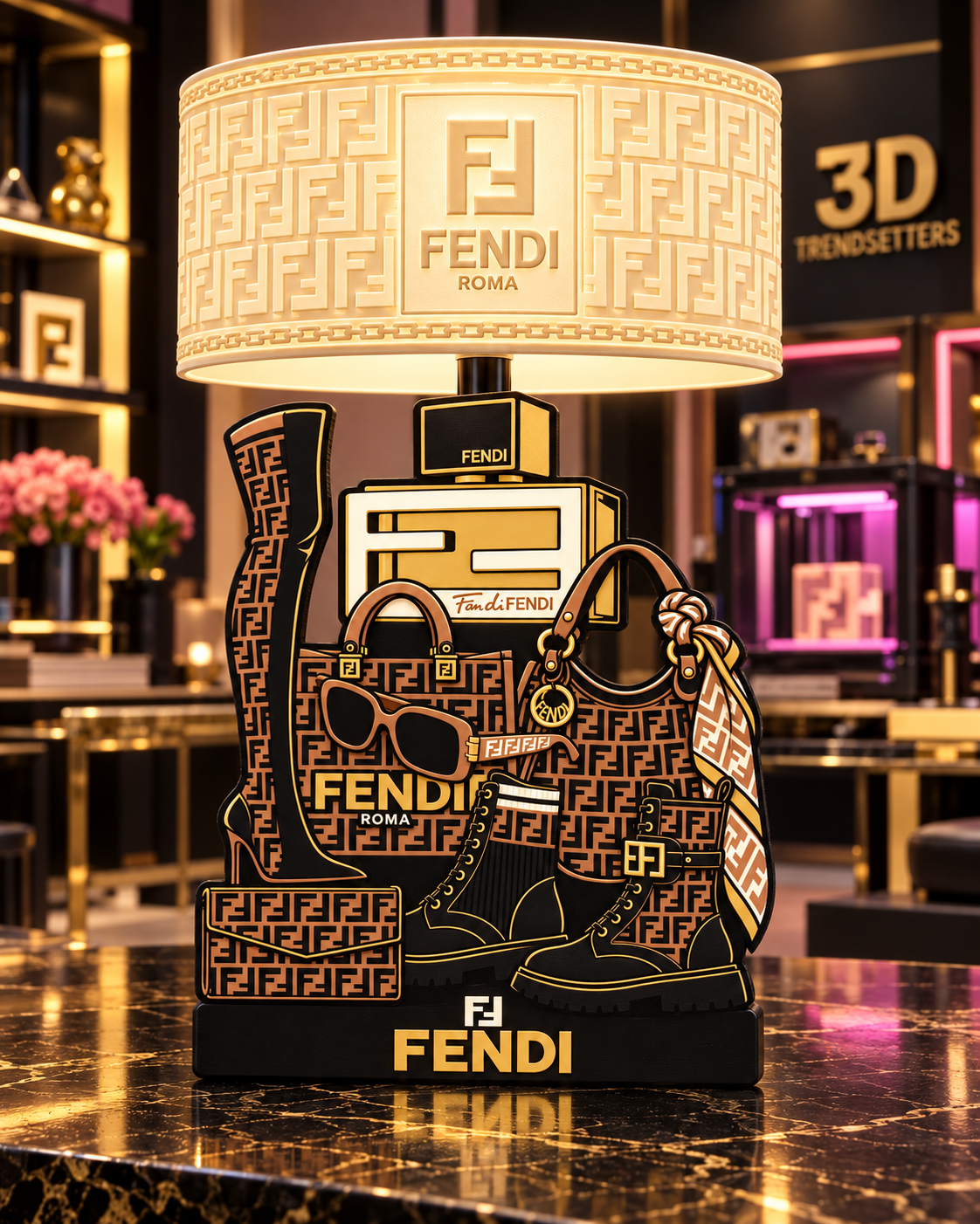 ✨ Designer Bundle – 12 Designer-Inspired Lamp Designs | 3MF Digital Download ✨