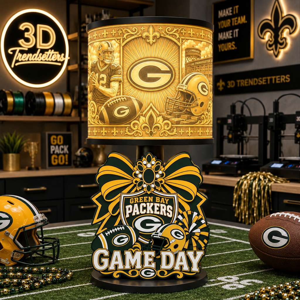 🏈 Female Team-Inspired Lamp Collection | Digital 3D Print Files