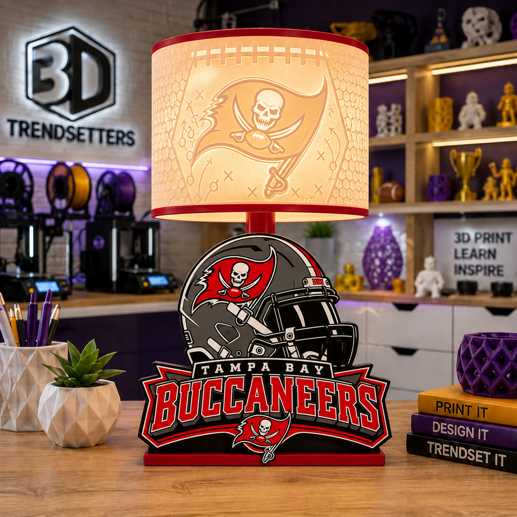 🏈 Male Team-Inspired Lamp Collection – Digital Files