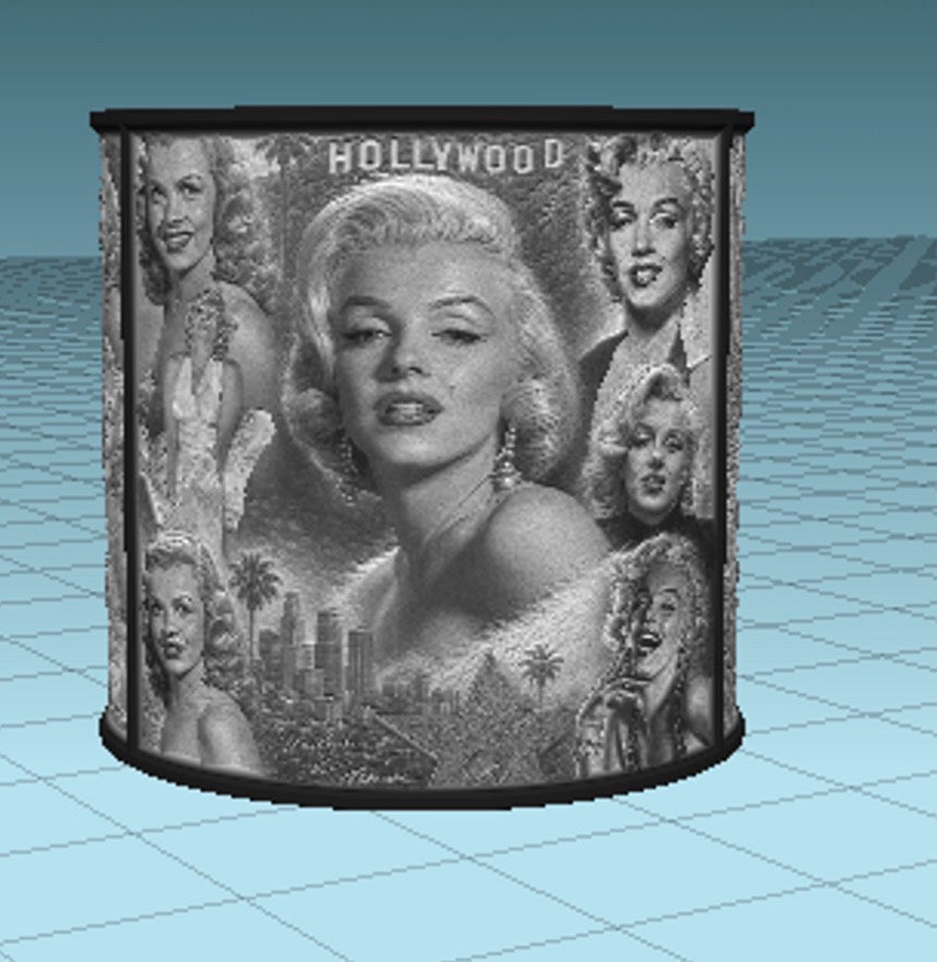 Celebrity Lamp Shade Digital file only