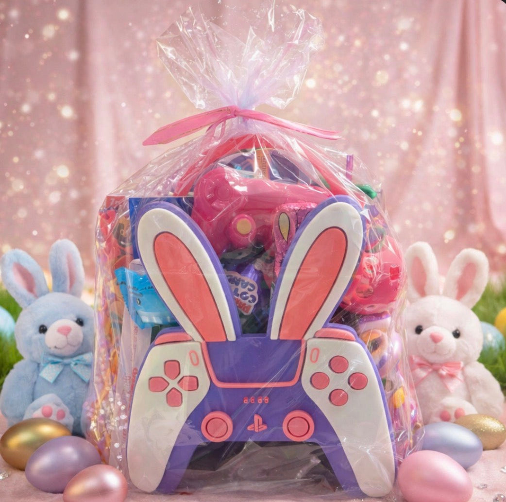 🎮🐰 Gamer Bunny Easter Basket