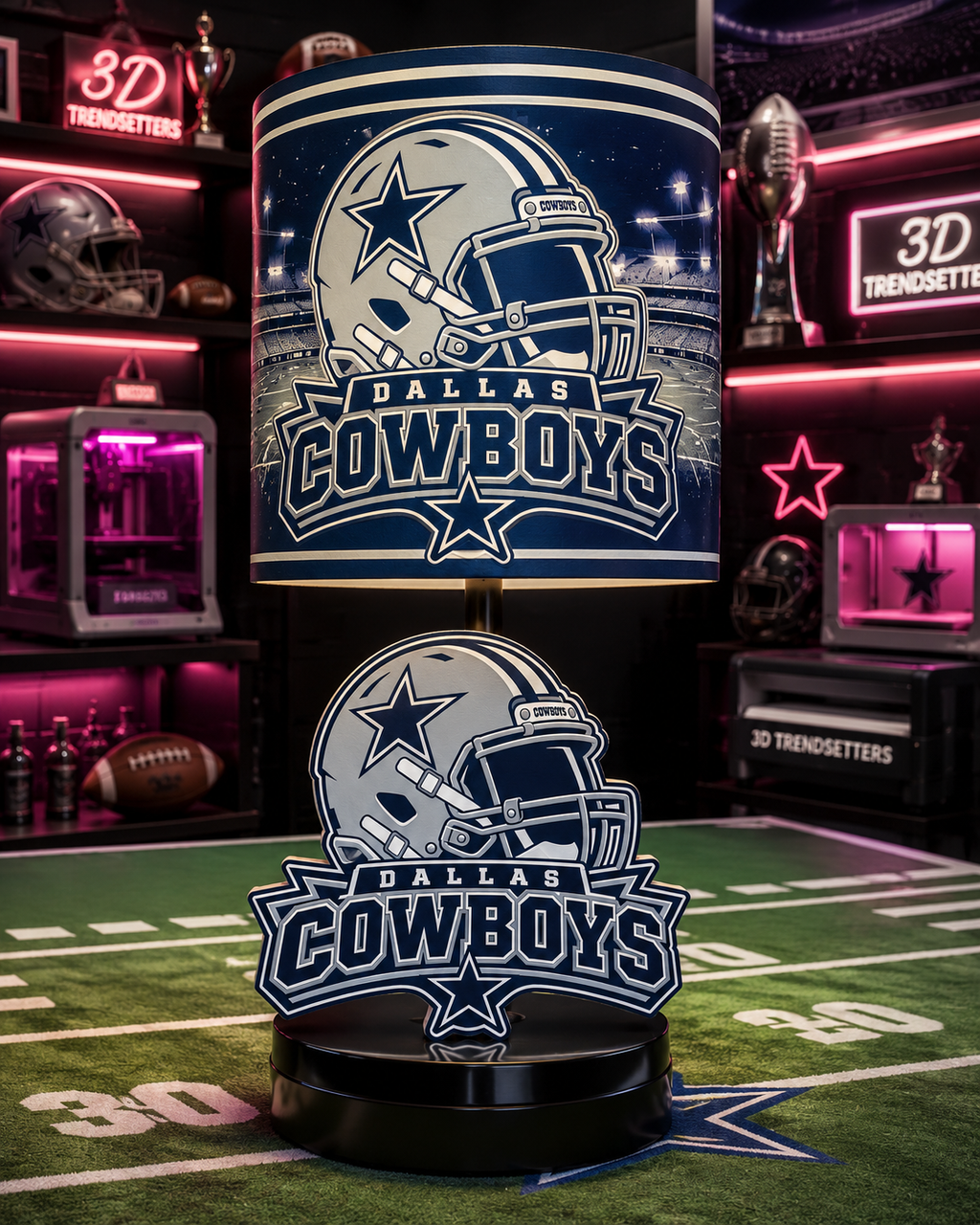 🏈 Male Team-Inspired Lamp Collection – Digital Files