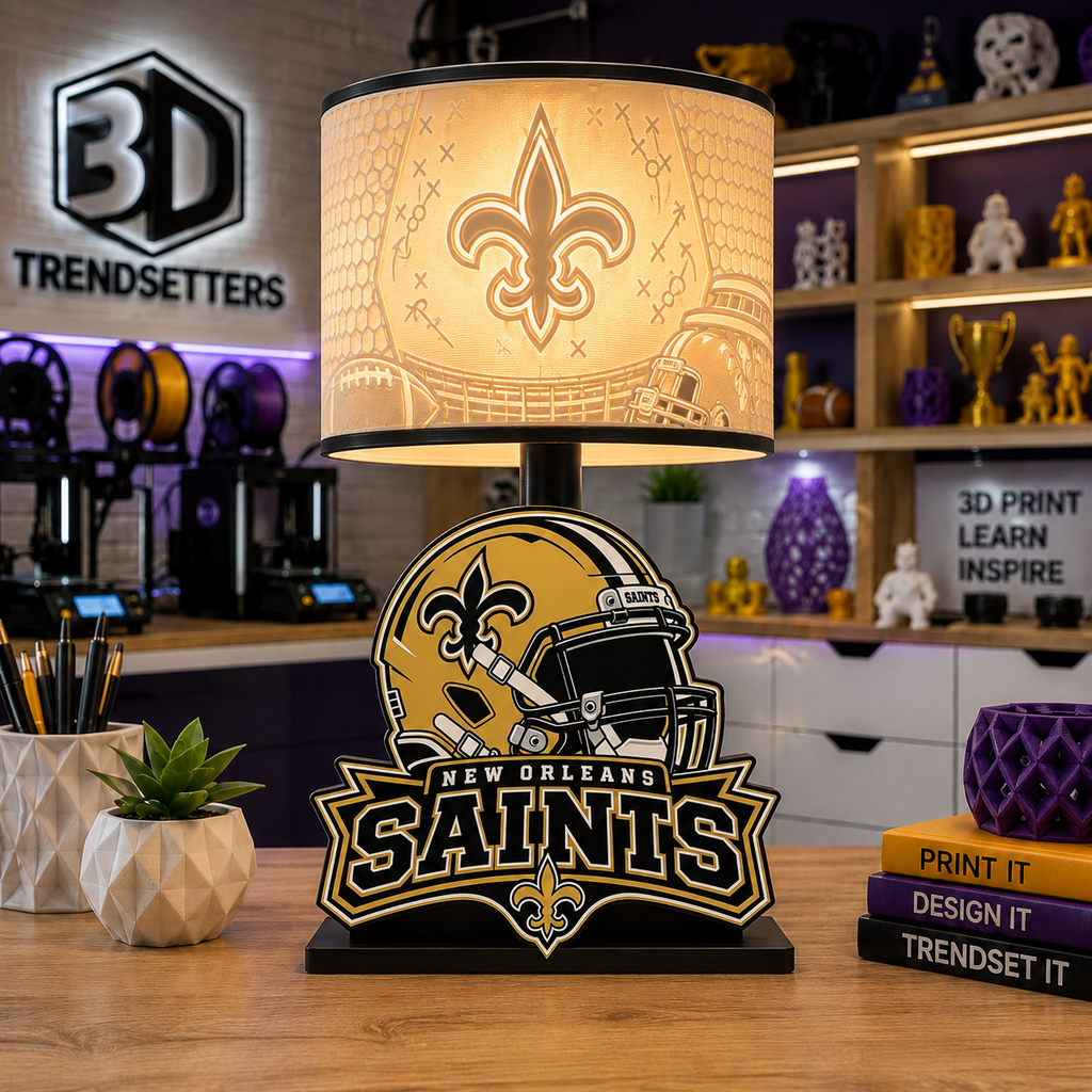 🏈 Male Team-Inspired Lamp Collection – Digital Files