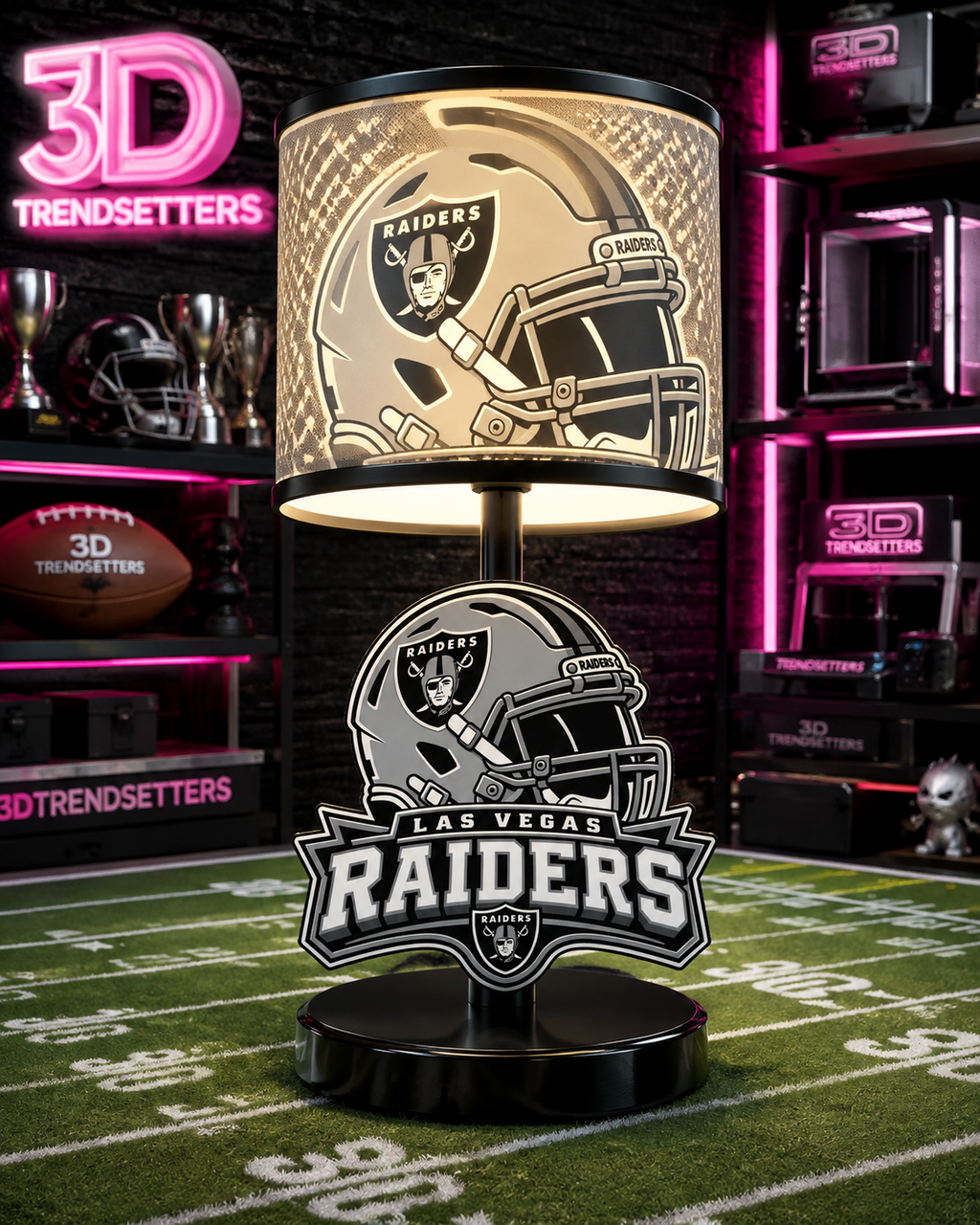 🏈 Male Team-Inspired Lamp Collection – Digital Files