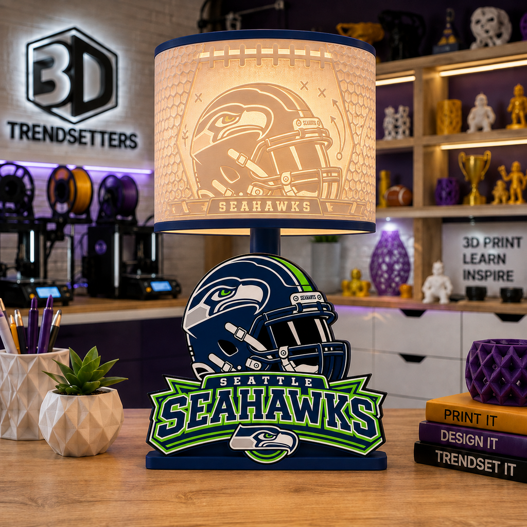 🏈 Male Team-Inspired Lamp Collection – Digital Files