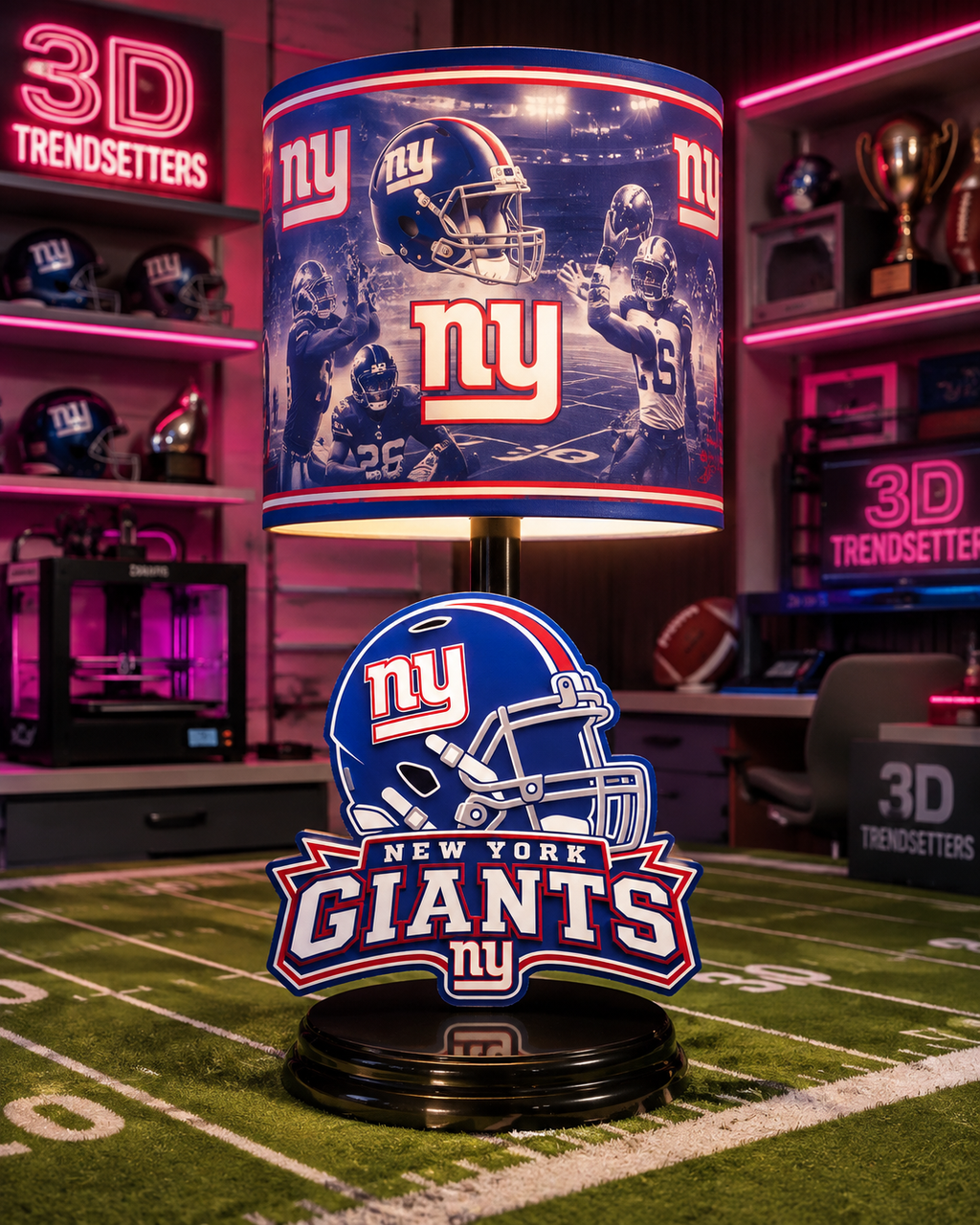 🏈 Male Team-Inspired Lamp Collection – Digital Files