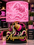 Zodiac Lamp Base Bundle | All 12 Signs | Digital Download