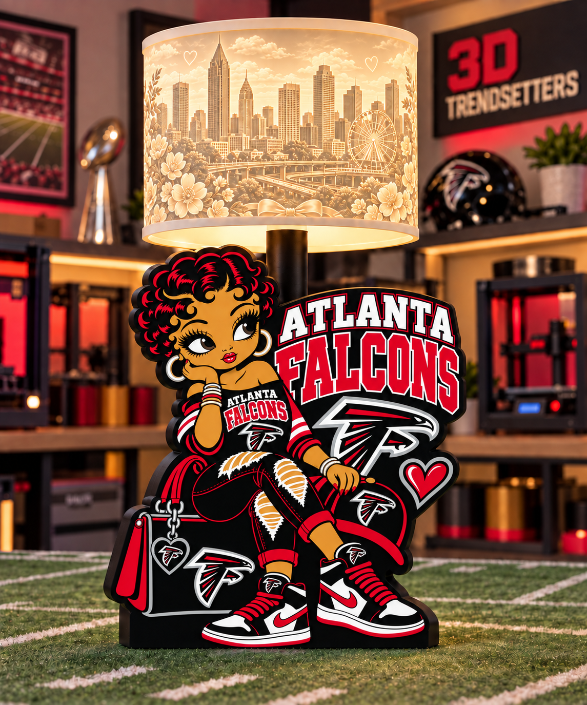 🏈✨Betty Game Day Glam Lamp Collection | Individual Teams or All 32 Teams
