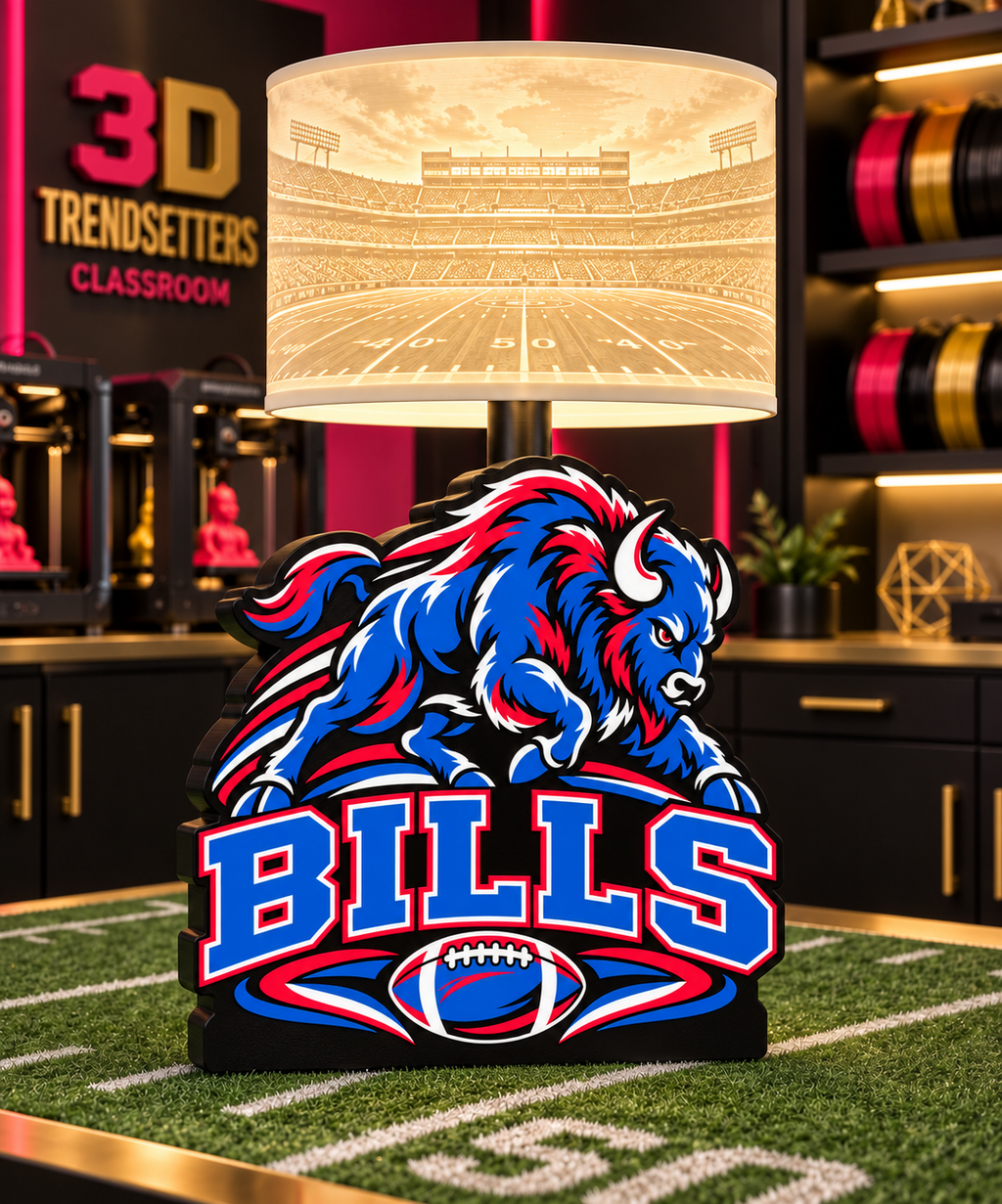 32-Team Football Lamp Base Bundle | 32 3MF Files | Digital Download