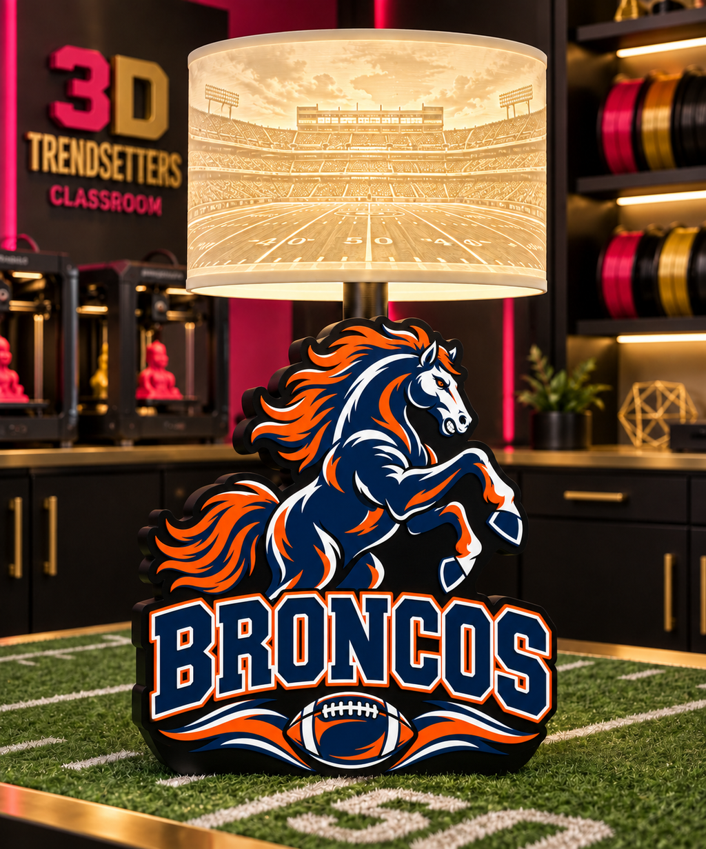 32-Team Football Lamp Base Bundle | 32 3MF Files | Digital Download