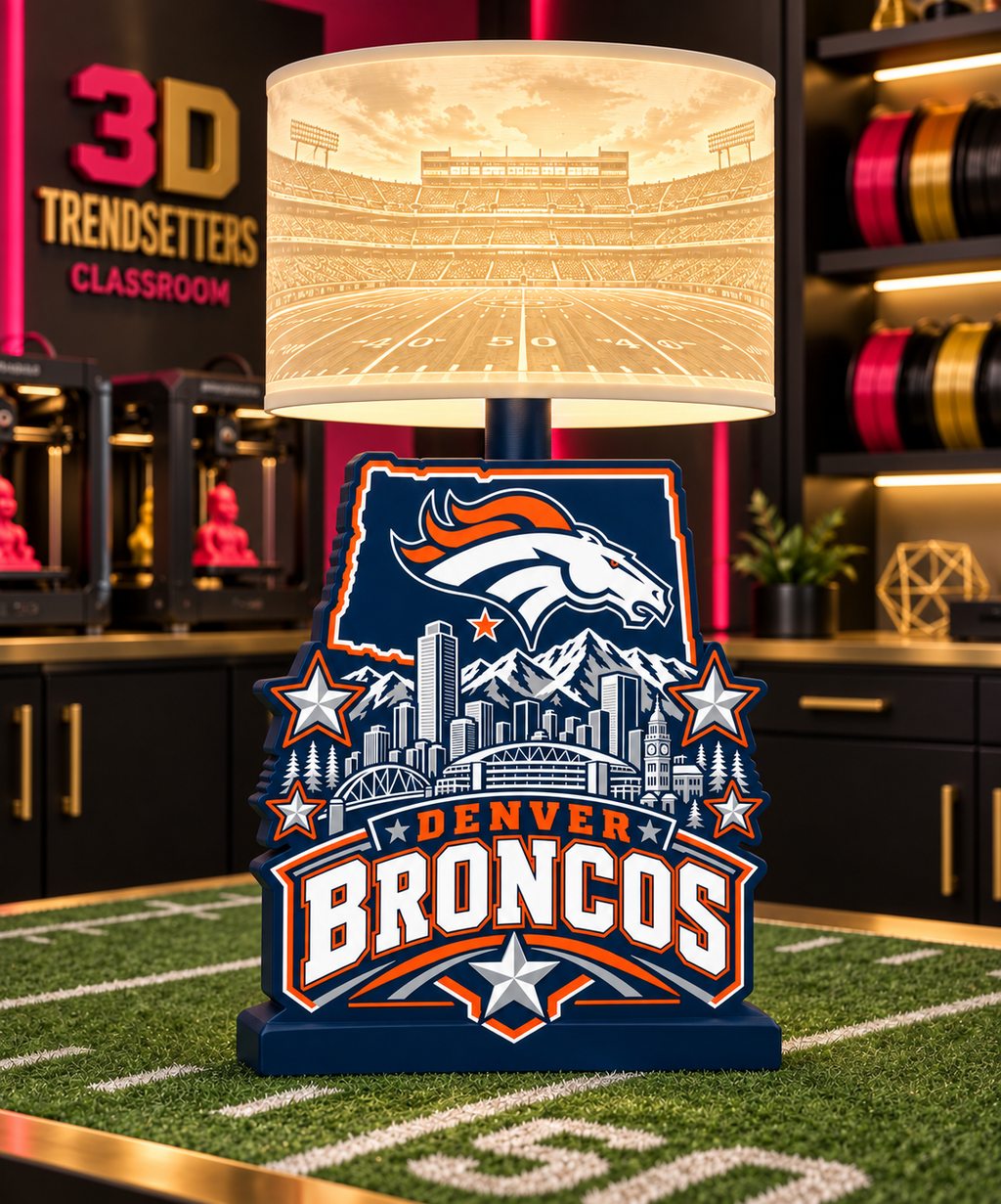 NFL City Collection Lamp Bases | 3MF Digital Files | Full Bundle or Individual Teams