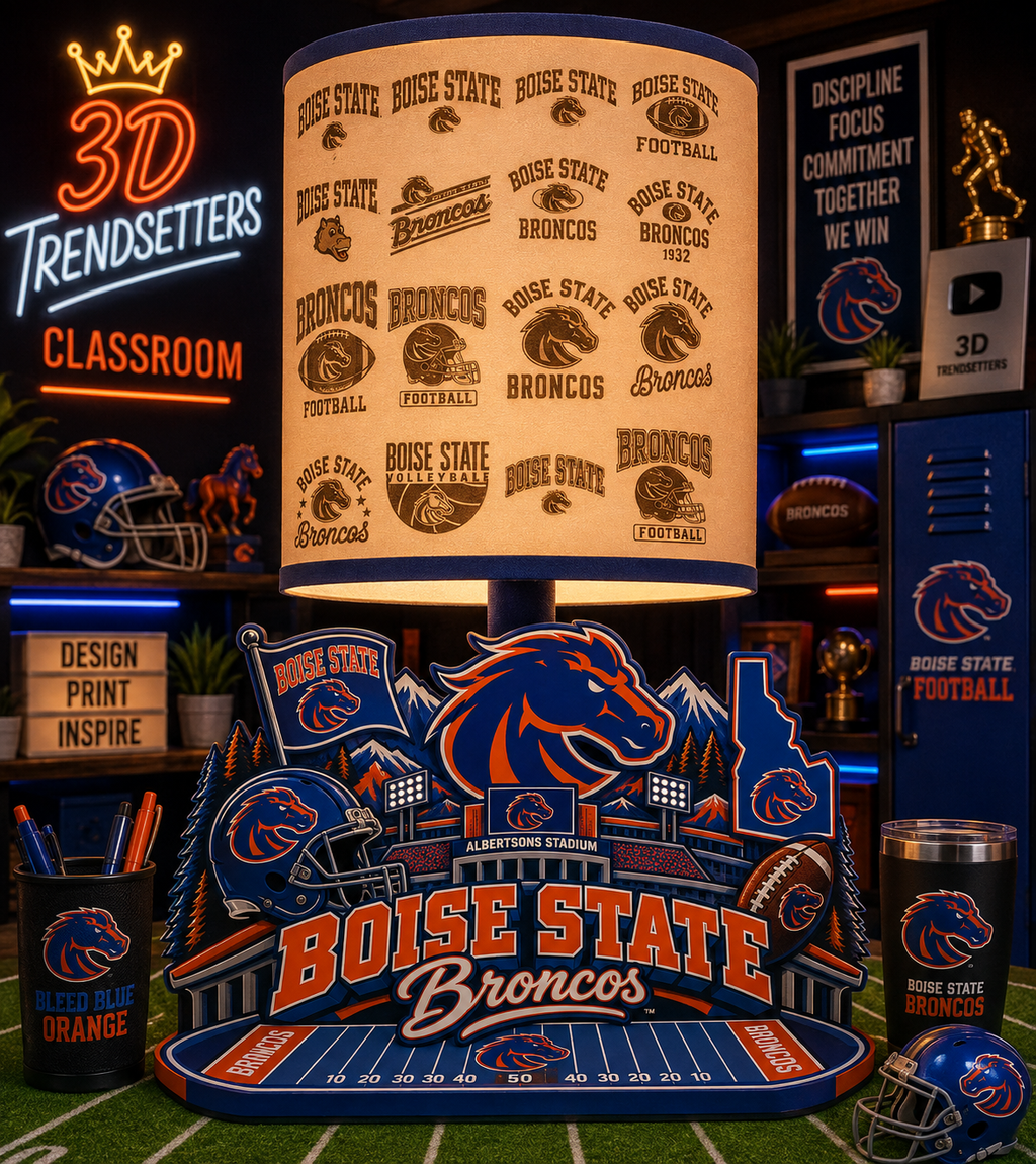 College Football Lamp Collection — 33-Design Digital Bundle