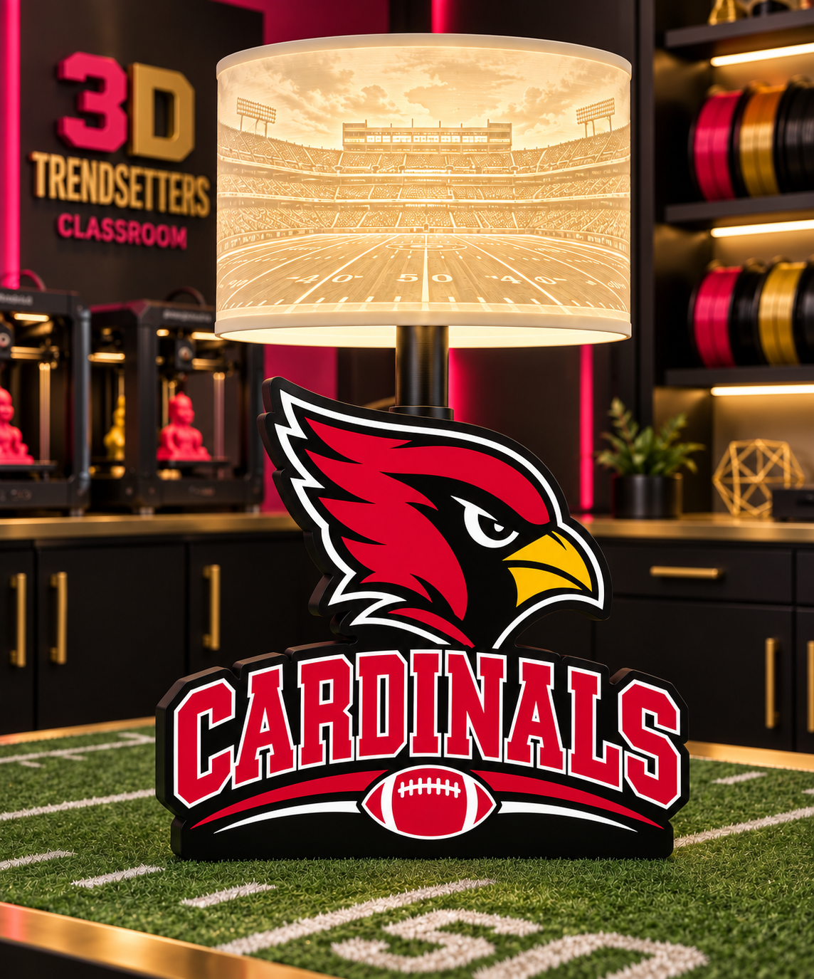 32-Team Football Lamp Base Bundle | 32 3MF Files | Digital Download