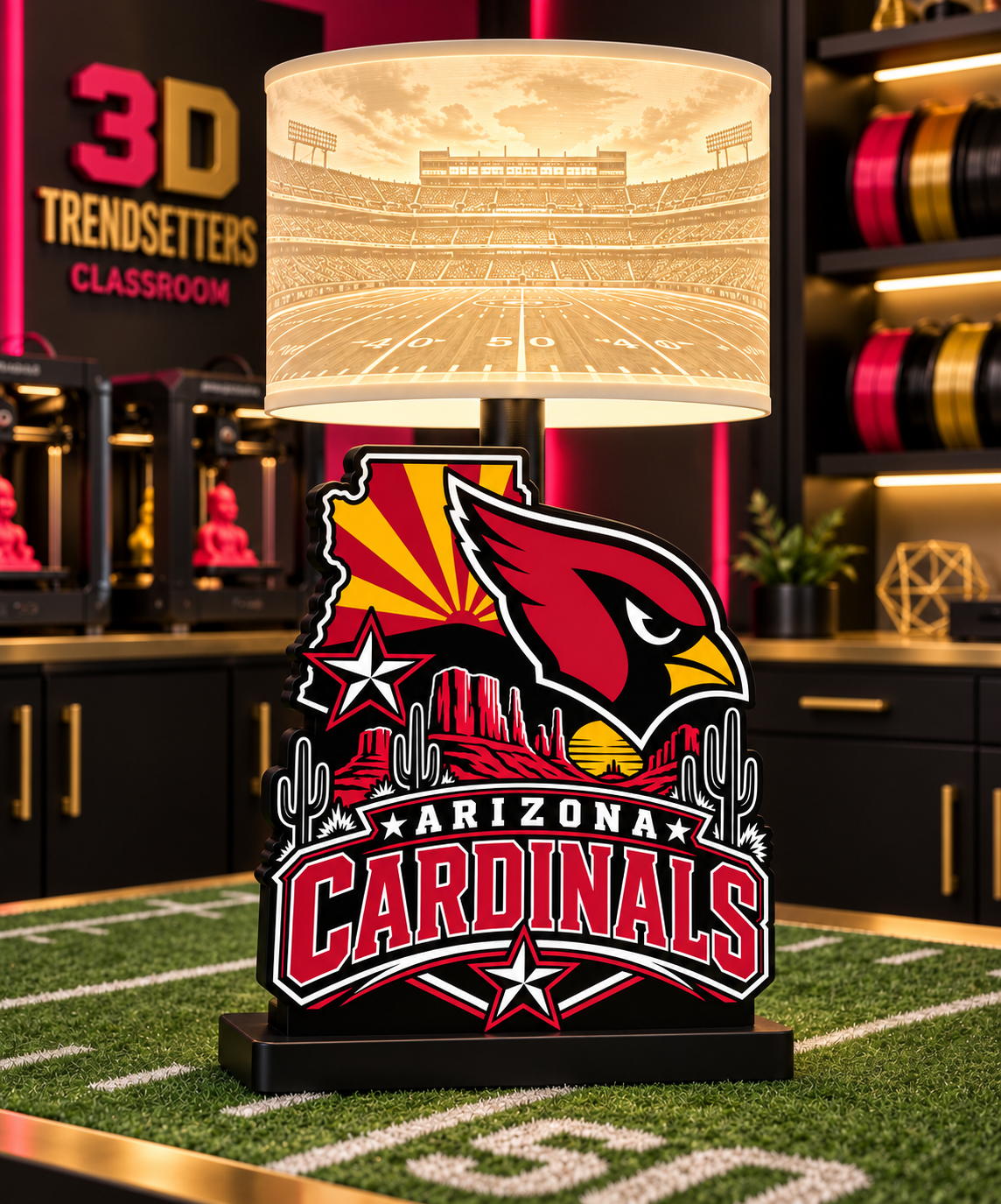 NFL City Collection Lamp Bases | 3MF Digital Files | Full Bundle or Individual Teams