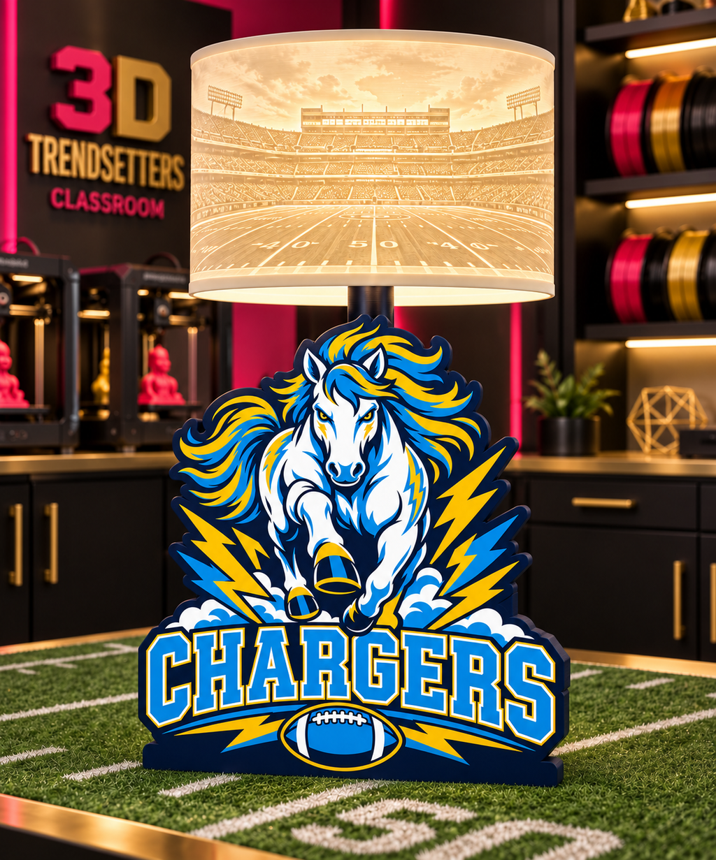 32-Team Football Lamp Base Bundle | 32 3MF Files | Digital Download