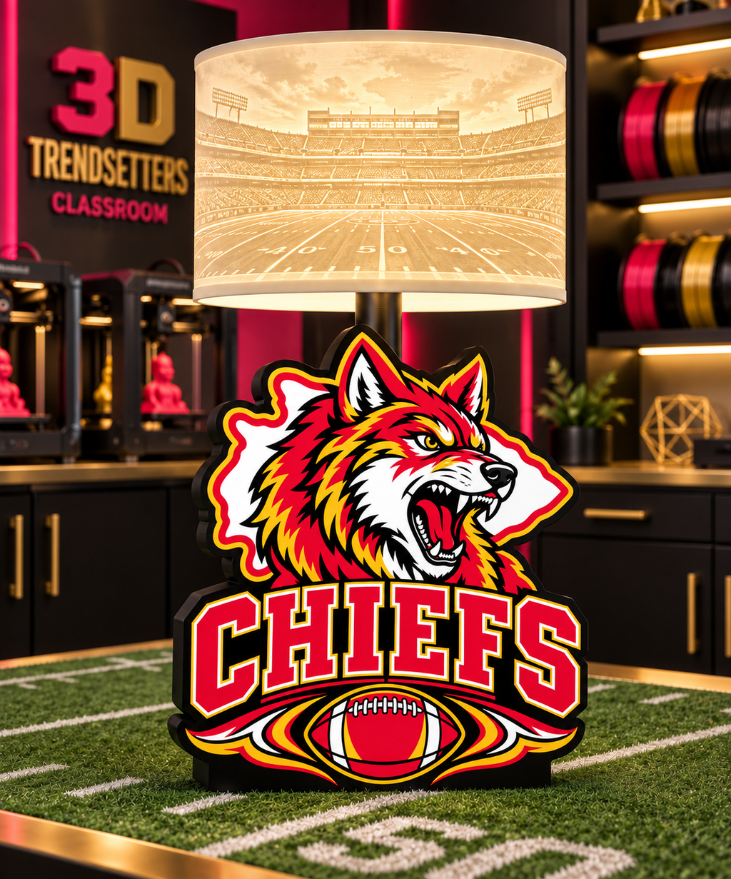 32-Team Football Lamp Base Bundle | 32 3MF Files | Digital Download