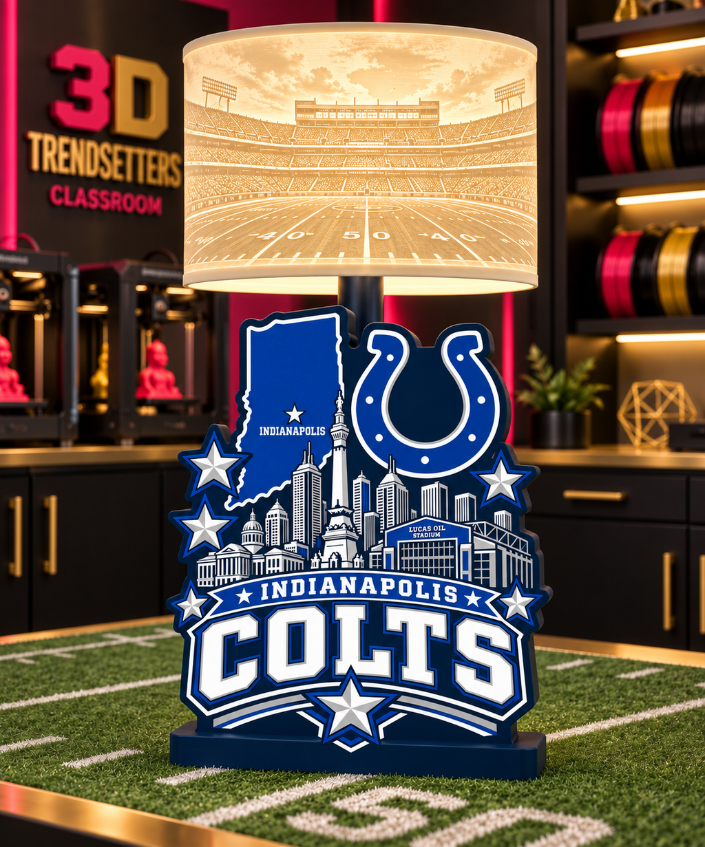 NFL City Collection Lamp Bases | 3MF Digital Files | Full Bundle or Individual Teams