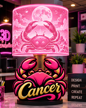 Zodiac Lamp Base Bundle | All 12 Signs | Digital Download