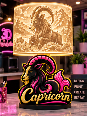 Zodiac Lamp Base Bundle | All 12 Signs | Digital Download