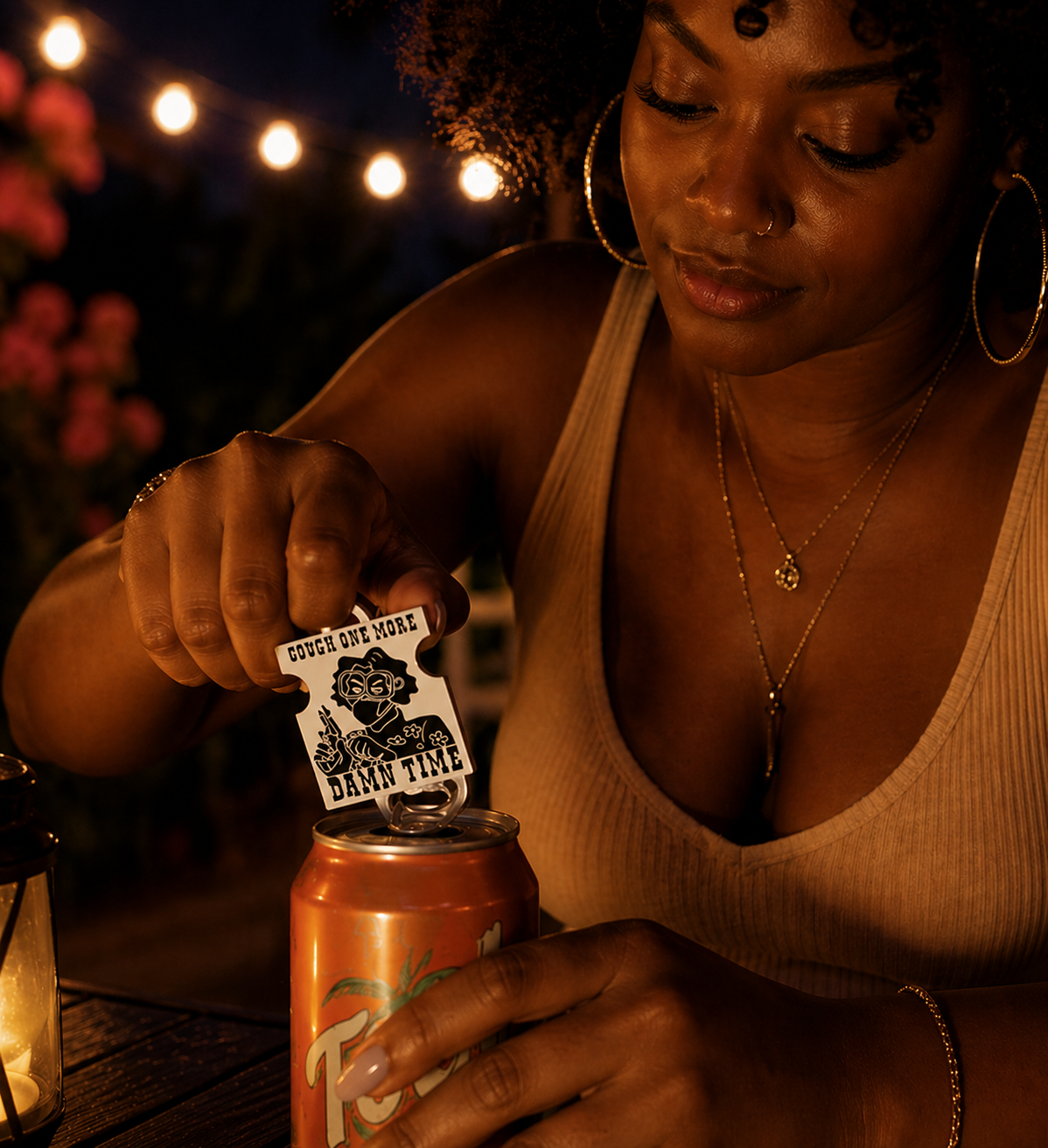 💨 “Cough One More Damn Time” Tab Can Opener – Digital Download