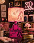 Ah Ha!!! Glam Purse Lamp with Shade Nfc Tag – Digital 3D Print File