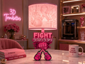 Fight Cancer Boxing Lamp – Digital File