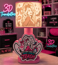 Glam Diva Dolly Parton Hat Lamp Base w shade Digital file only