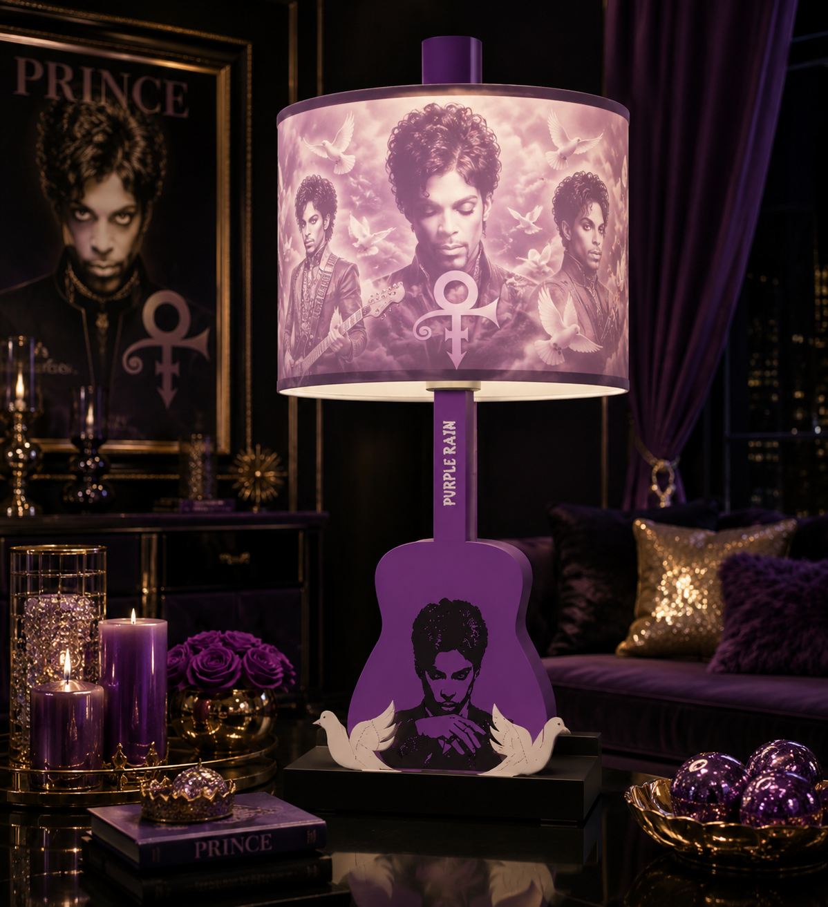 Prince Lamp Base Digital File Only