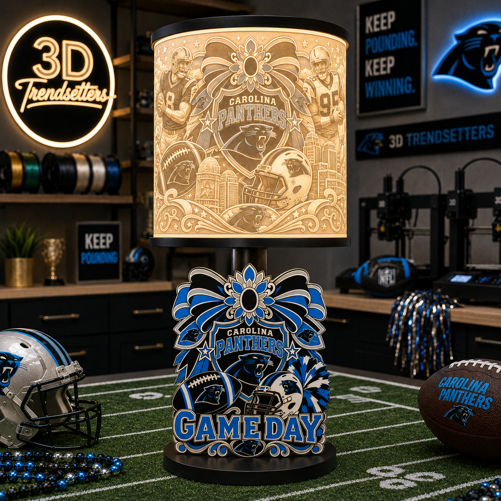 🏈 Female Team-Inspired Lamp Collection | Digital 3D Print Files