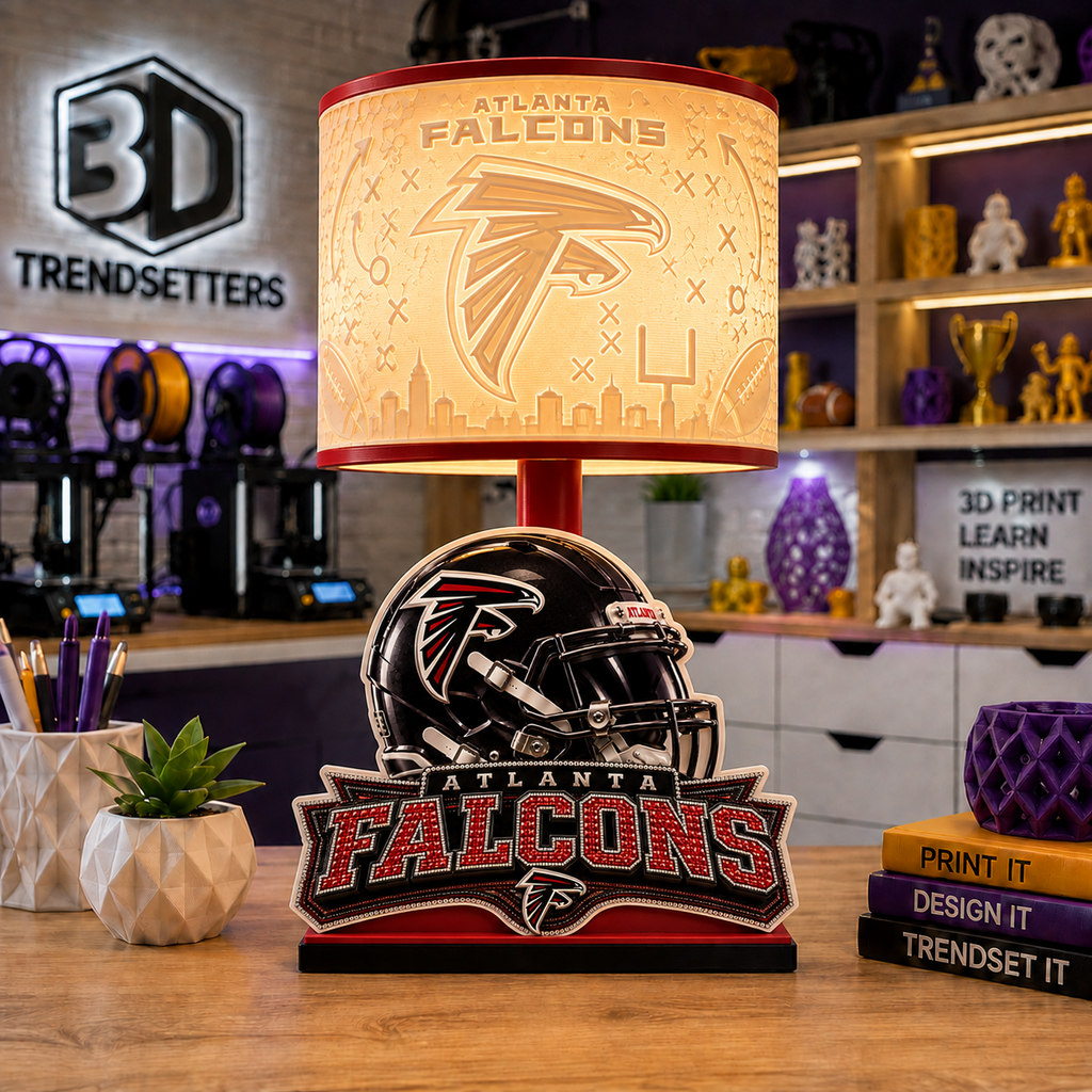 🏈 Male Team-Inspired Lamp Collection – Digital Files