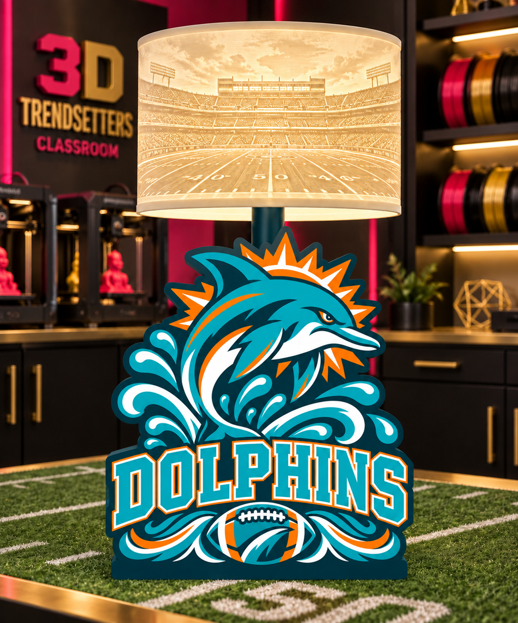 32-Team Football Lamp Base Bundle | 32 3MF Files | Digital Download