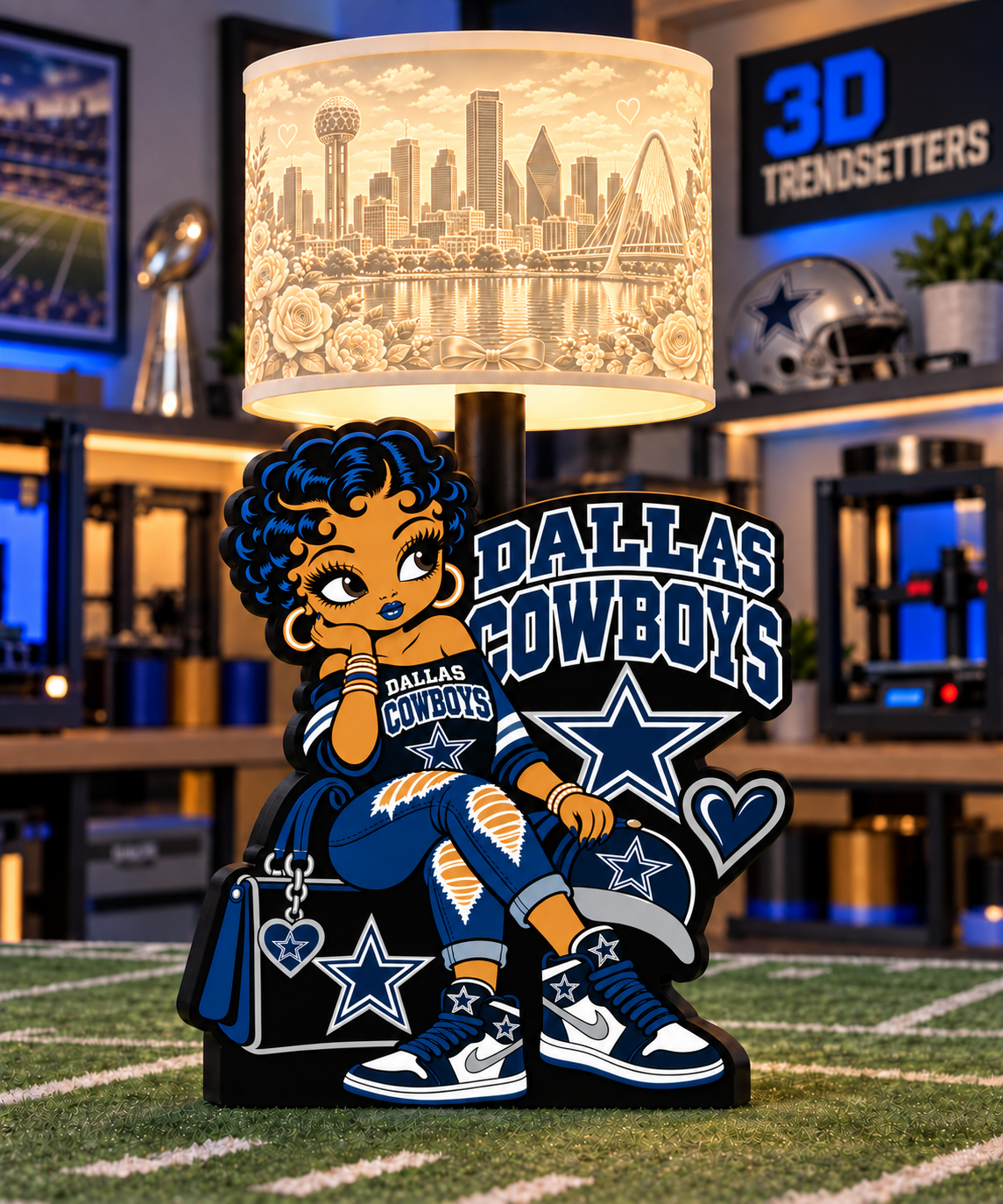 🏈✨Betty Game Day Glam Lamp Collection | Individual Teams or All 32 Teams