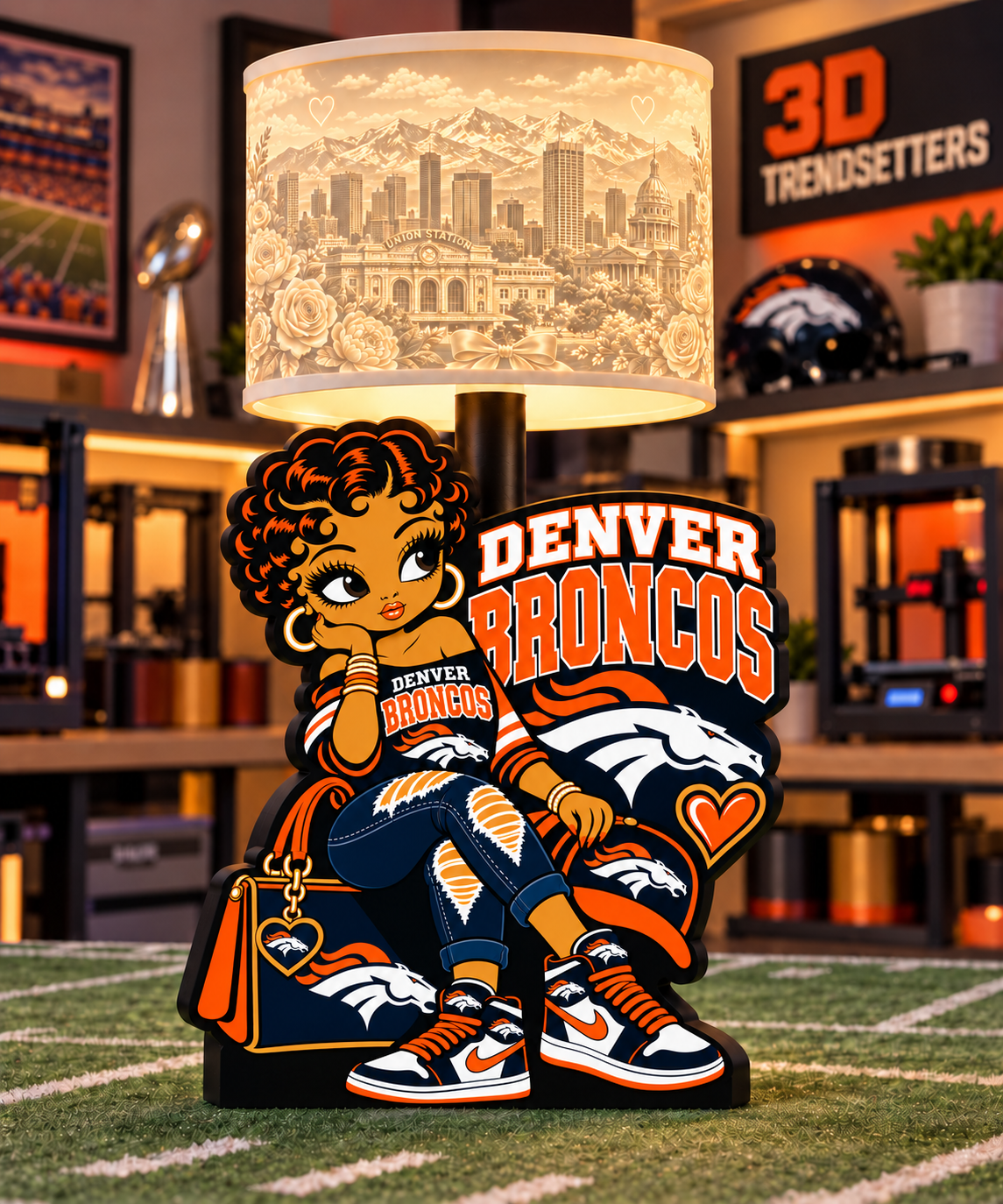 🏈✨Betty Game Day Glam Lamp Collection | Individual Teams or All 32 Teams