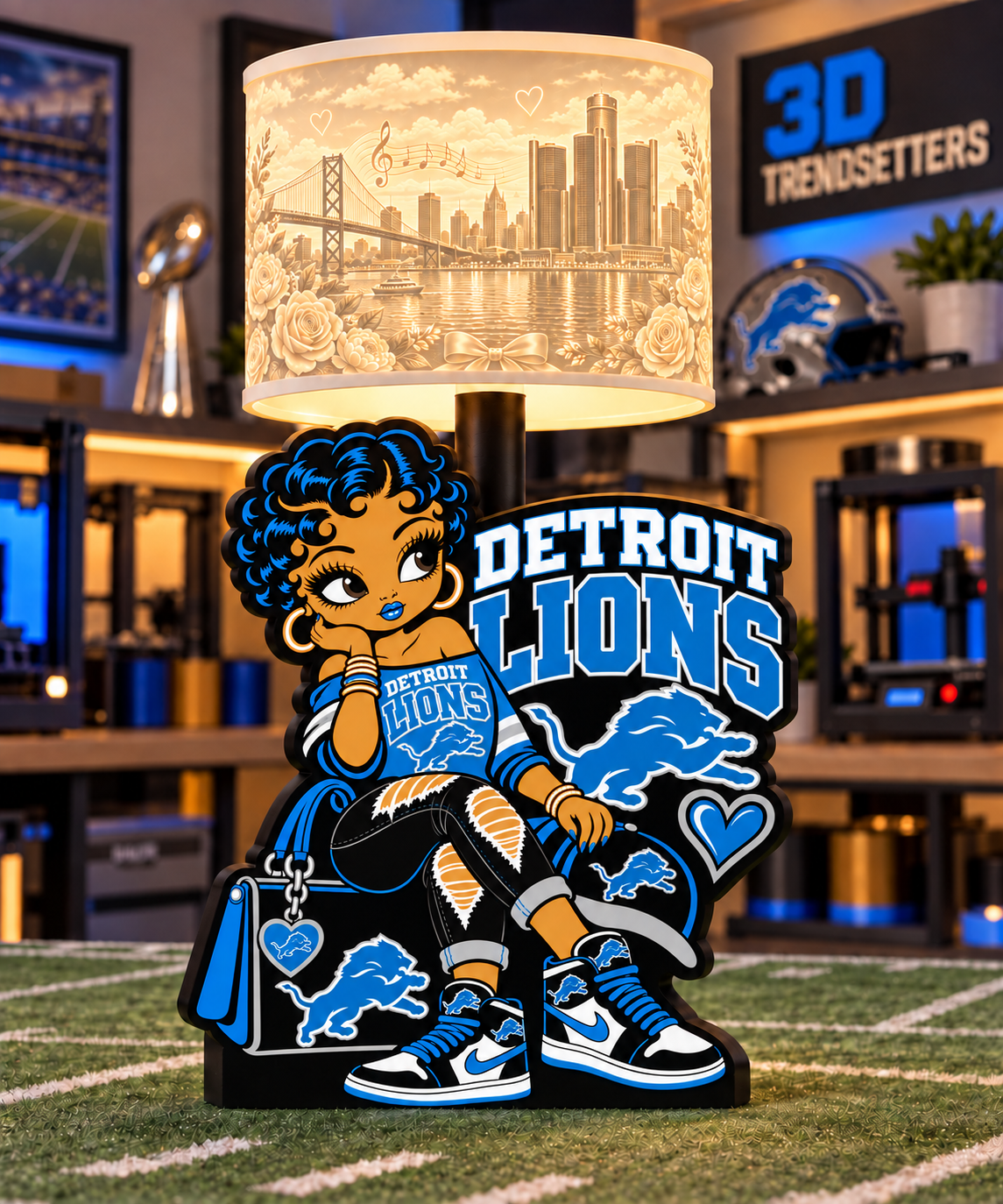 🏈✨Betty Game Day Glam Lamp Collection | Individual Teams or All 32 Teams