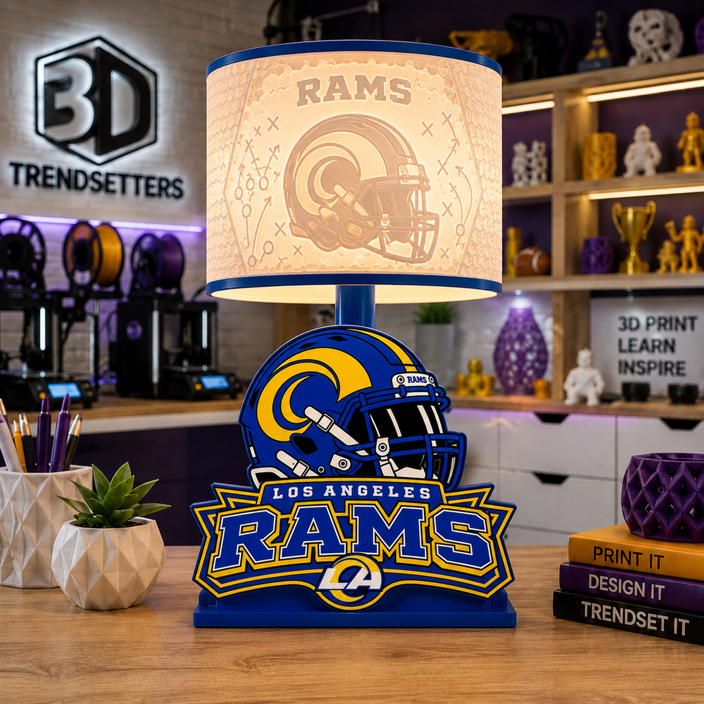 🏈 Male Team-Inspired Lamp Collection – Digital Files