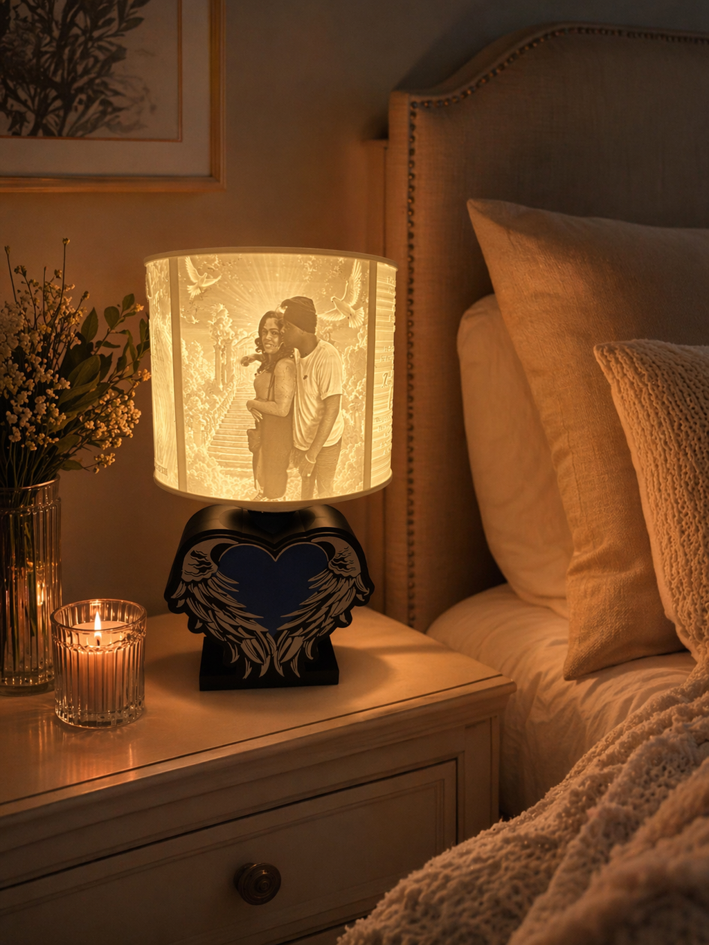Lithophane Lamp Shade Design Service Digital File Only