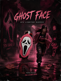 Ghost Face Horror Bic Lighter Sleeve Set – Pink Edition (2 Pack)