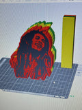 Bob Marley With NFC Tag Digital File Only