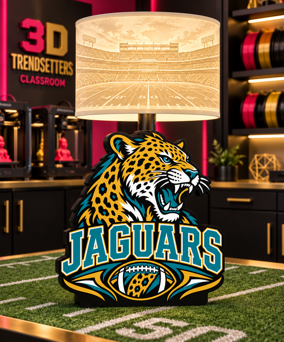 32-Team Football Lamp Base Bundle | 32 3MF Files | Digital Download