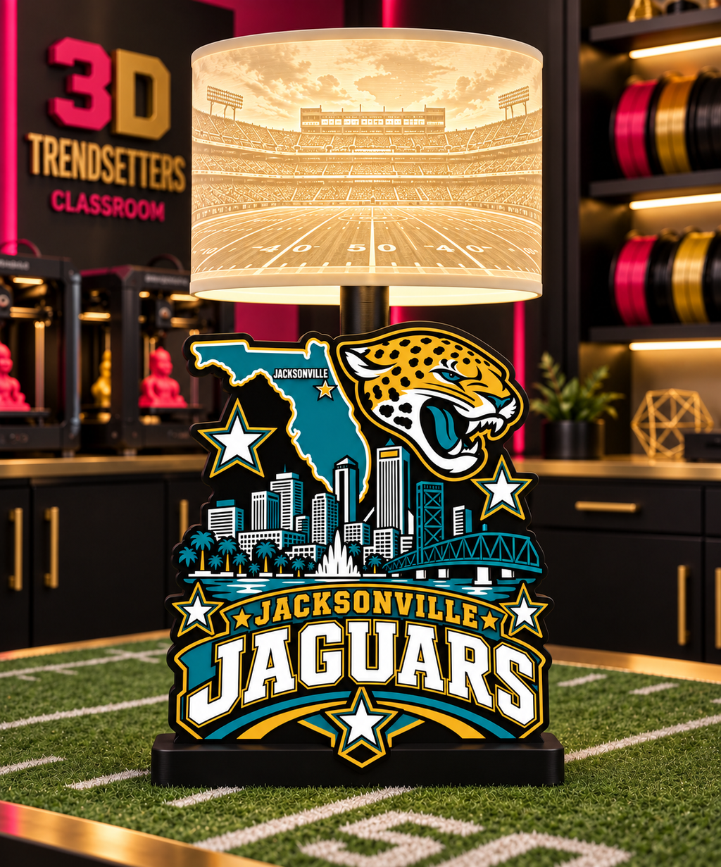 NFL City Collection Lamp Bases | 3MF Digital Files | Full Bundle or Individual Teams