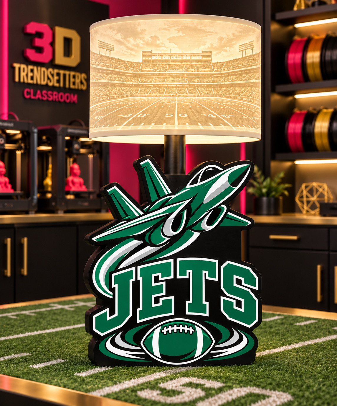 32-Team Football Lamp Base Bundle | 32 3MF Files | Digital Download